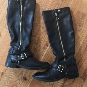 Dolce Vita black zip boots size 8 1/2
